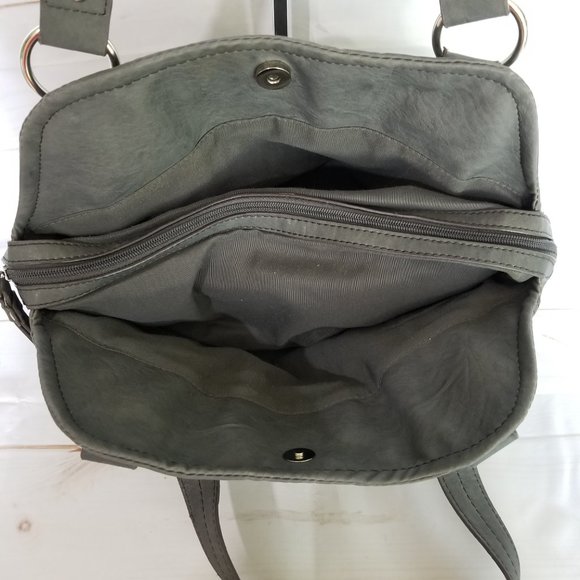 RELIC by Fossil Shoulder Bag Angela Shopper Grey Hand Bag Purse - Picture 7 of 10